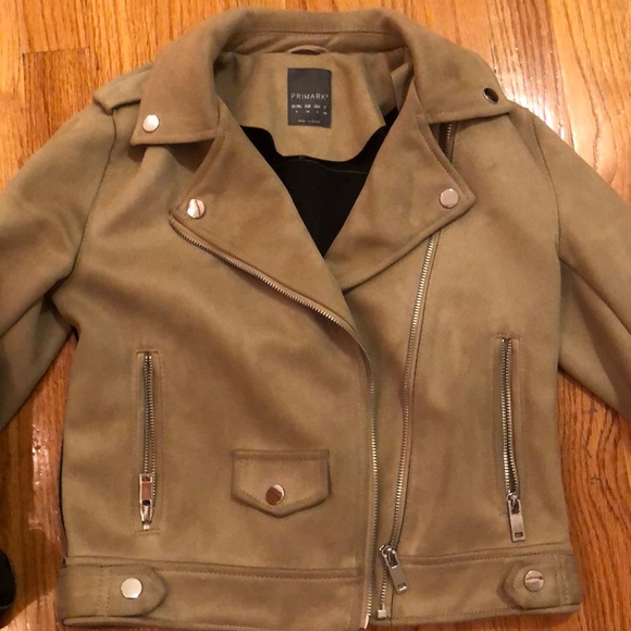primark black biker jacket